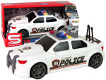 Mamido Sportovní policejní auto 1:16 bílé se zvukem