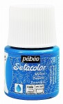 Pébéo Barva na textil Setacolor Light glitter 45 ml - Modrá aquamarine 201