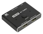 Good Connections HDMI 2.1 Switch 2:1 černá / HDMI přepínač / 8K 30Hz / HDCP 2.3 (GC-M0261)