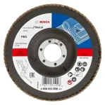 BOSCH X431 / Lamelový brusný kotouč / P80 / 125 mm / Otvor 22,23 mm (2608603658)