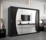 Šatní skříň Abi W0 Barva korpusu: Dub Sonoma, Rozměry: 200 cm, Dveře: Dub sonoma