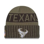 New Era Pánská zimní čepice Houston Texans NFL 2025 Salute to Service Sport