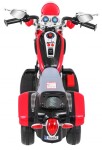 Mamido Dětská elektrická motorka Chopper červená