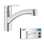 GROHE - QuickFix Start Dřezová baterie s výsuvnou sprškou, chrom 30531001