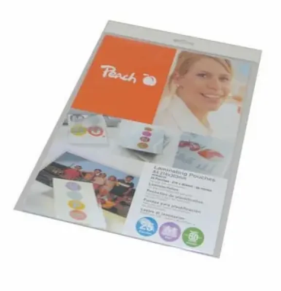 PEACH laminovací folie A4 (228x303mm), 80mic, Filex, 100ks (S-PP580-21)
