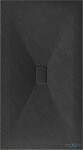 MEXEN - Hugo Sprchová vanička obdélníková 160x100, černá 42701016
