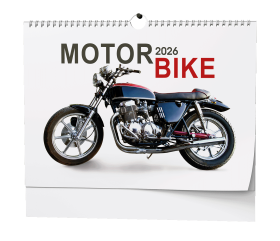 Nástěnný kalendář 2026 Baloušek - Motorbike