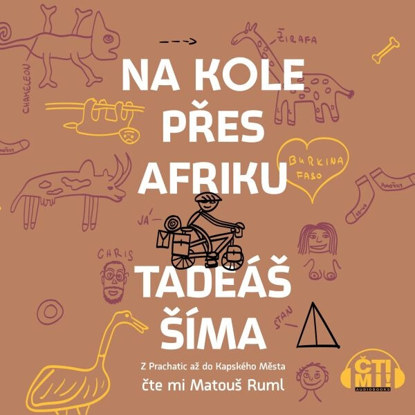 Na kole přes Afriku - Tadeáš Šíma - audiokniha