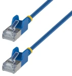 StarTech CAT6A Ultra Slim 1 m modrá / Síťový kabel / RJ-45 konektory (N6APATSTP34BLS1M)