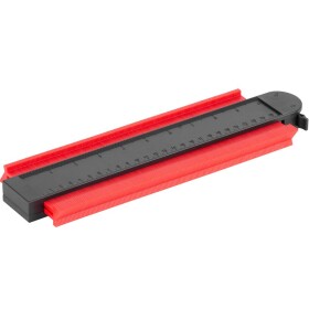 STREND PRO 2171760 Šablona obrysová s aretací a magnetem, 250 × 101mm