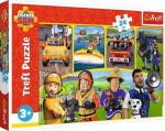 Puzzle Požárník Sam Sam přátelé MAXI