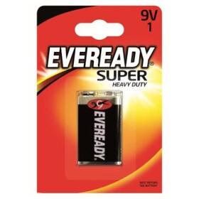 Energizer Eveready Super Heavy Duty 9V 1ks 7638900227543