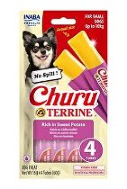 Churu Dog Terrine batáty plemena S 4x15g