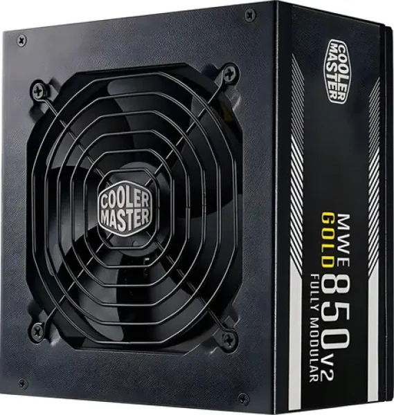 Cooler Master MWE Gold V2 / Zdroj / ATX 3.1 / 850W / 80PLUS Gold / 120mm / aktivní PFC (MPE-8501-AFAAG-3EEU)