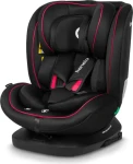 LIONELO Autosedačka Bastiaan i-Size 40-150 cm, Black Red (LO-BASTIAAN I-SIZE BLACK RED)