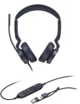 Yealink UH46 Dual (MS Teams) černá / Stereo náhlavní souprava / mikrofon / USB-C USB-A / kabel 2,15 m (1308182)