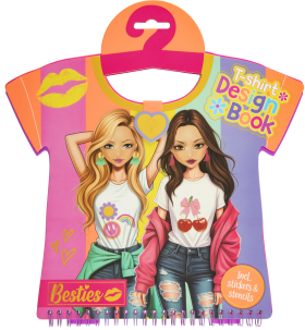 Hniha pro módní návrháře triček Besties - Craft Creative