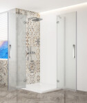 GELCO - TRINITY CHROM obdélníkový kout 900x1000 rohový vstup, matné sklo, GT2290-10M-CH GT2290-10M-CH