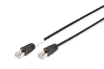 Digitus Cat6 S/FTP černá / Patch kabel / 10 m / RJ-45 / Outdoor UV odolný / PoE++ (DK-1644-100/BL-OD)