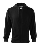 Trendy Zipper mikina pánská černá M