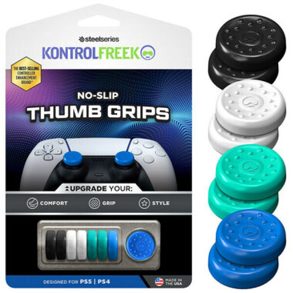 SteelSeries Kontrolfreek No-Slip Thumbgrip 8ks / Tlačítka pro PS5 ovladač (1020-PS5)