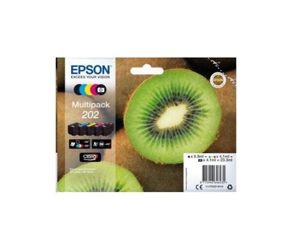 EPSON ink Multipack "Kiwi" 5-colours 202 Claria Premium Ink EDF_1091473