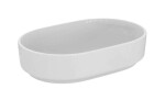 IDEAL STANDARD - i.Life O Umyvadlo na desku 55x38 cm, bez přepadu, bez otvoru pro baterii, bílá T573201