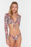 Dámske plavky spodní díl Trendyol Leopard print