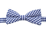Britain modrý károvaný motýlek pro psa | 20 - 44 cm Barva: Modro-černá