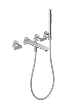 AXOR - Citterio C Vanová baterie pod omítku, 4-otvorová instalace, s příslušenstvím, chrom 49481000