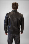 Pánská Kožená Bunda Black Classic Royal Brixton Černá Velikost: XS