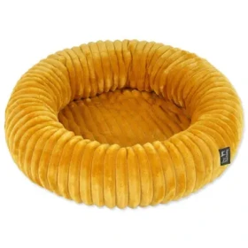 Dog Fantasy Pelech Stripe kulatý hořčicová 50cm (454-24535)