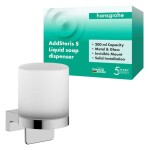 HANSGROHE - AddStoris S Dávkovač mýdla s držákem, matné sklo/chrom 41765000