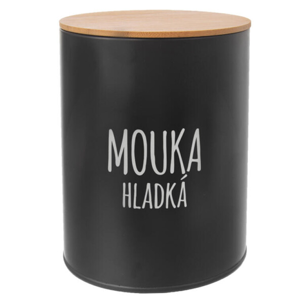 Dóza ORION Black Hladká Mouka 13cm