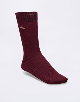 Birkenstock Cotton Ribbed Socks Zinfandel 42