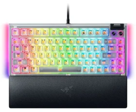 Razer BlackWidow V4 75% Phantom White / Herní klávesnice / US layout (RZ03-05003500-R3M1)