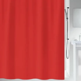 SPIRELLA Sprchový závěs PRIMO červený 180 x 200 cm / polyester