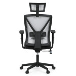Kancelářská židle, houpací mechanismus, černá látka, KA-W3137 BK