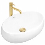 REA Umyvadlo na desku Linda 48x34 bílé REA-U0462