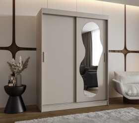 Šatní skříň Abi Ultra Rozměry: 150 cm, Barva korpusu + barva dveří: Kašmír + Kašmír