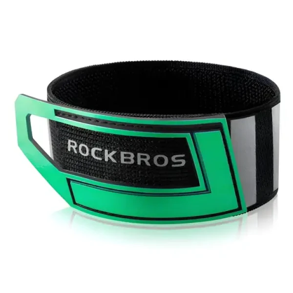 Rockbros Reflexní páska zelená / Reflexní páska / na kolo