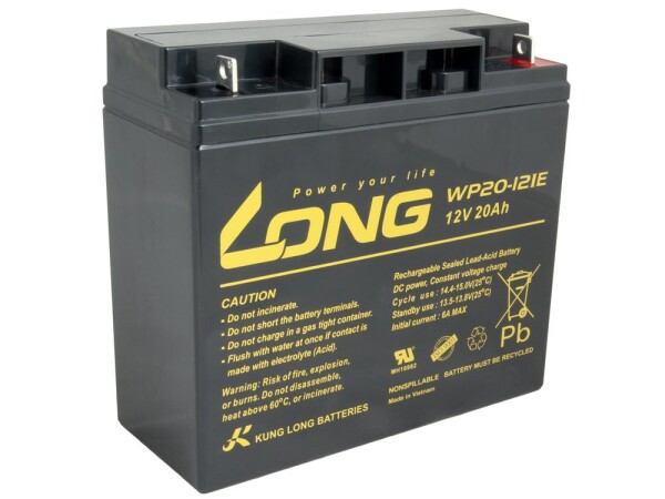 Long Olověný akumulátor 12V 20Ah (WP20-12IE)