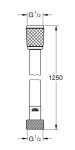 GROHE - Sprchová hadice Relexaflex 1,25 m, chrom 45971001