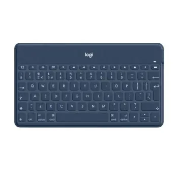 Logitech Wireless Keys to go modrá / Klávesnice / Bluetooth / Ultrapřenosná / UK (920-010060)