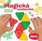 Magická voskovka sada - Jaro (knížka, voskovky, výseky)