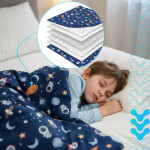 Senzorická zátěžová deka pro děti 4 kg - 150 x 100 cm