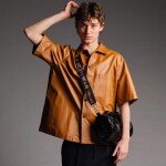 Cestovní taška LOQI LOVE LIFE Metallic Black Medium