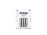 TESLA SILVER+ alkalická mikrotužková baterie AAA (LR03) 4 ks / blister (1099137217)