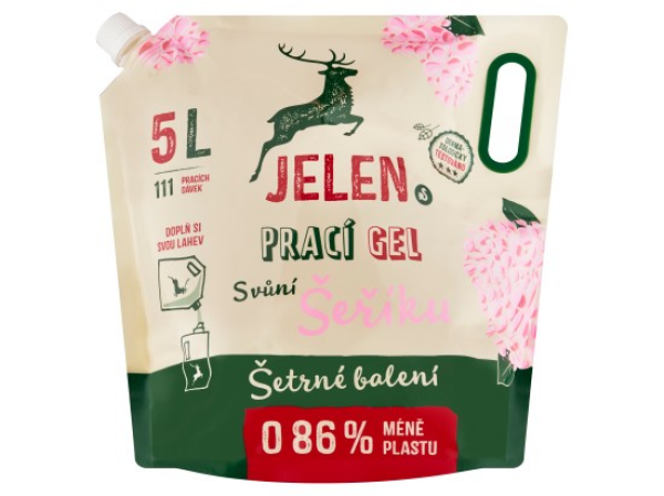 Jelen Prací gel s vůní šeříku 111 PD
