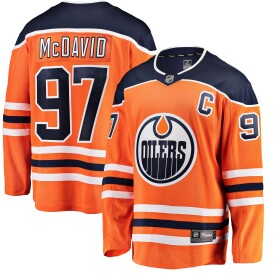 Fanatics Pánský Dres Edmonton Oilers #97 Connor McDavid Breakaway Alternate Jersey Distribuce: USA